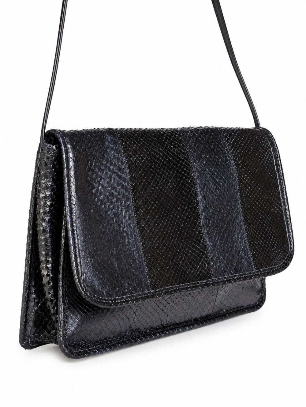 Vintage‎ Carlos Falchi Snakeskin shoulderbag/ clutch